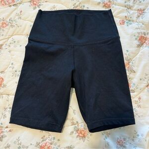 Aerie Offline Women's Black High-Waisted Biker Shorts